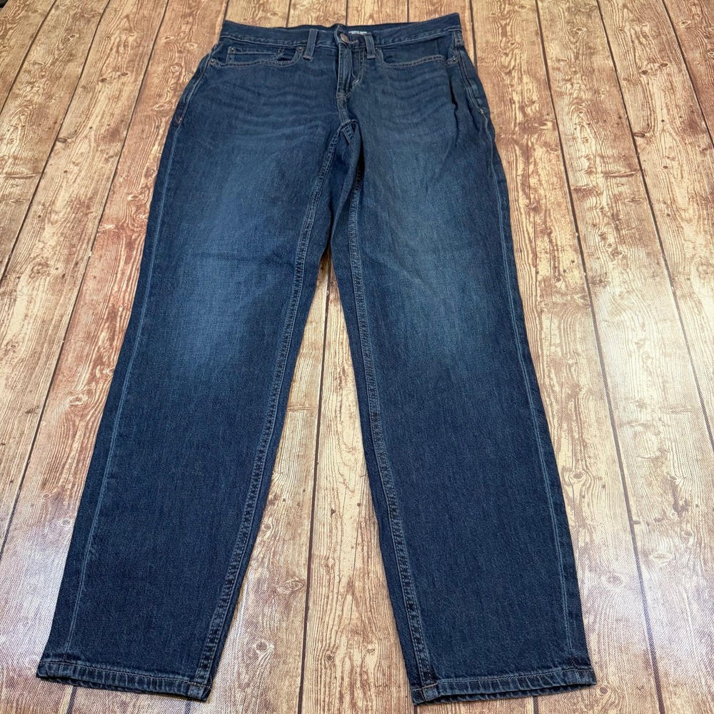 Old Navy Athletic Taper Jeans Mens 29x30 Blue Built In Flex Stretch Denim